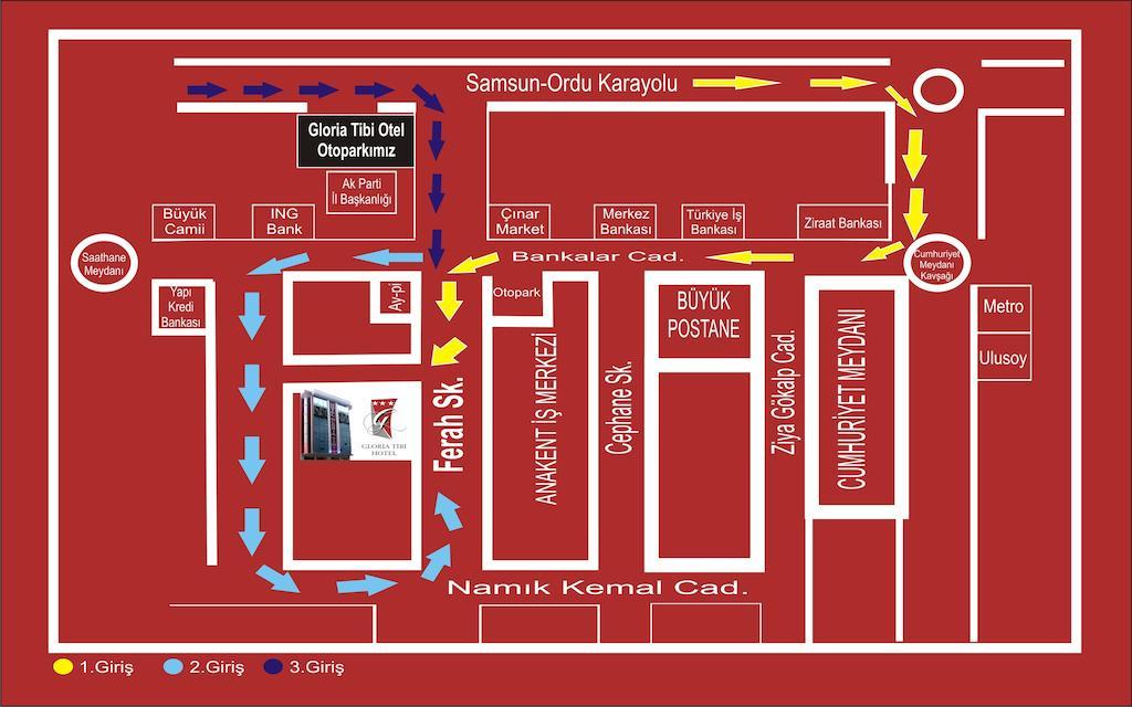 Gloria Tibi Hotel Samsun Ngoại thất bức ảnh